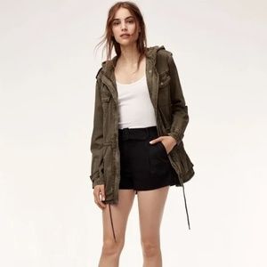 Aritzia Grey Utility Jacket